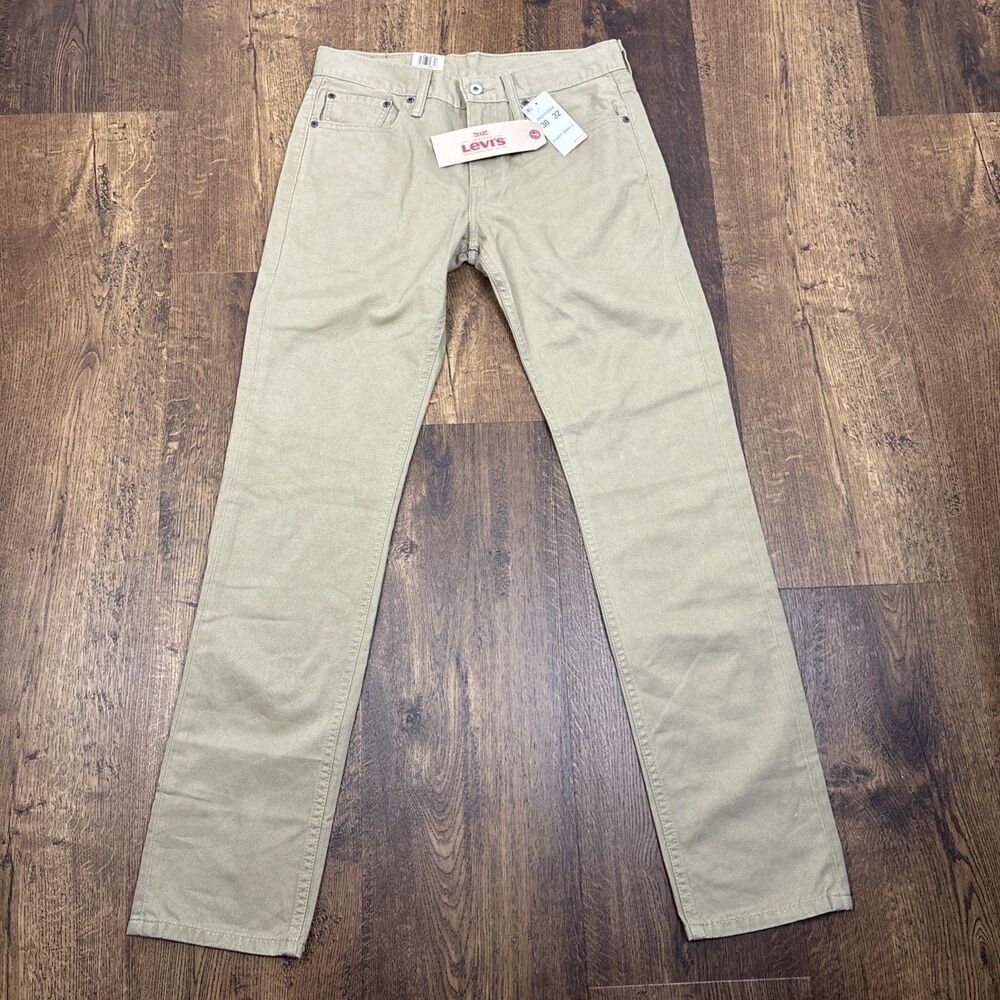 NWT Levi’s 511 Slim Fit Jeans Men's 30x32 – Khaki / Tan Stretch
